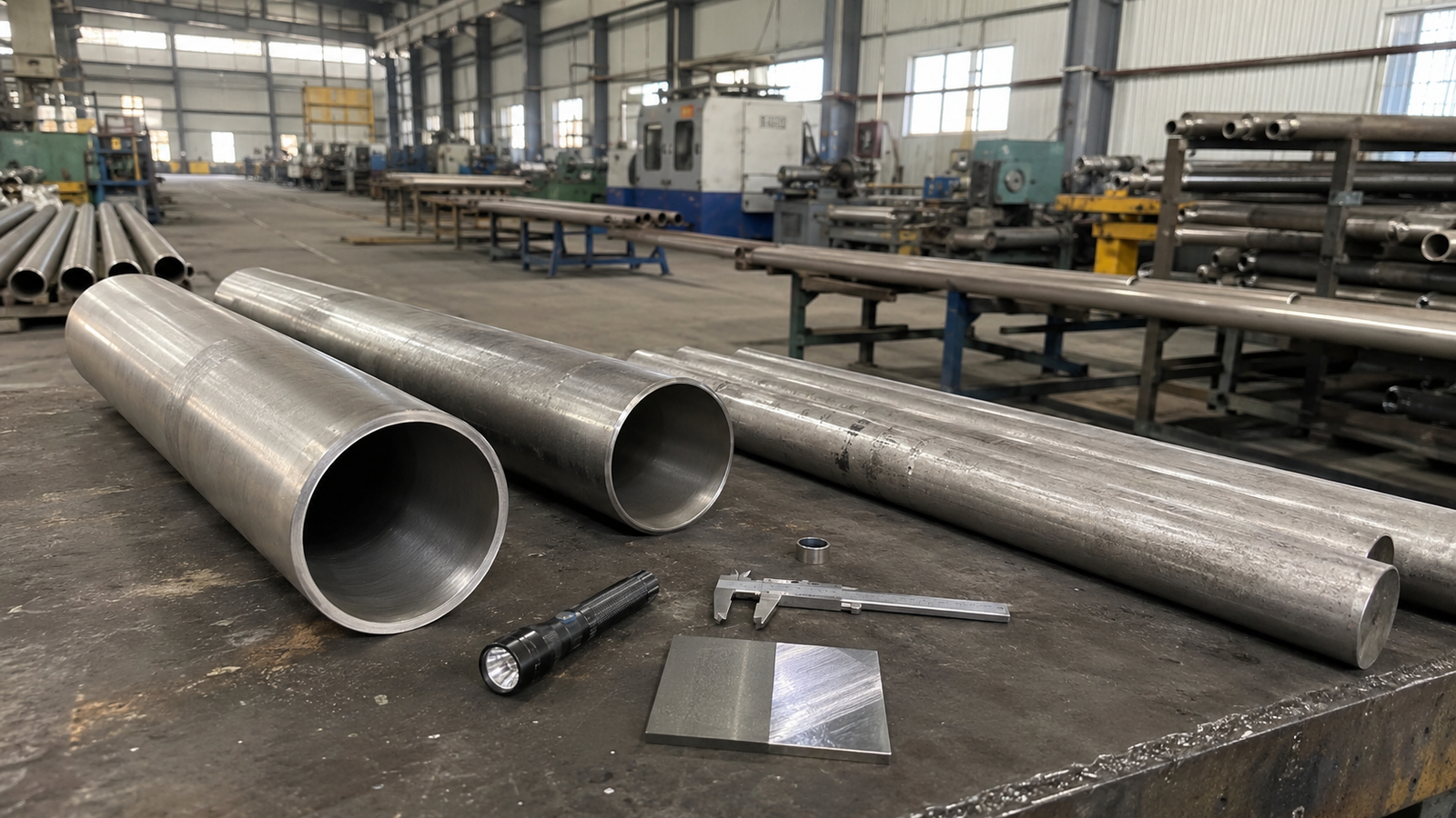 inner and outer surface conditions of alloy tubes